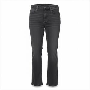 Levi’s Women Classic Straight Jeans 31x29 Gray Denim High Rise Casual Chic